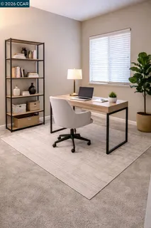 a view of empty room