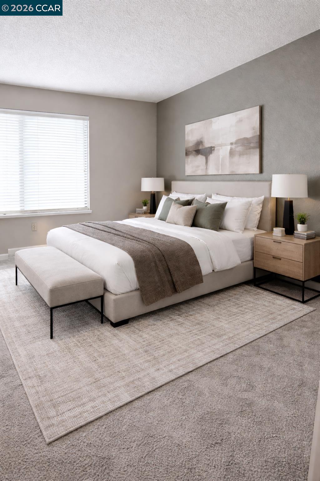 801 Dover Hercules, CA 94547 - Photo 7 of 19 a bedroom with a bed and window