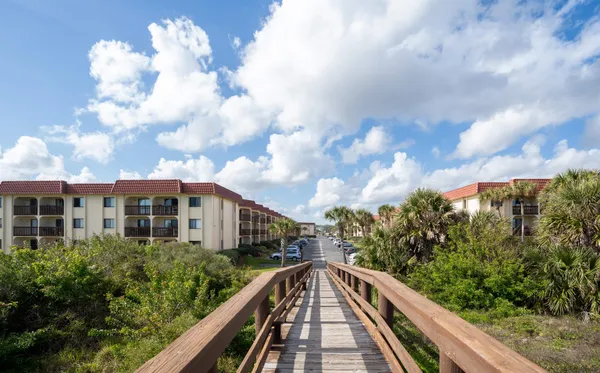 a view of an ocean and beach
