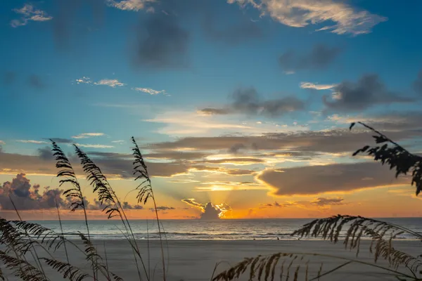 a view of outdoor space with seating area