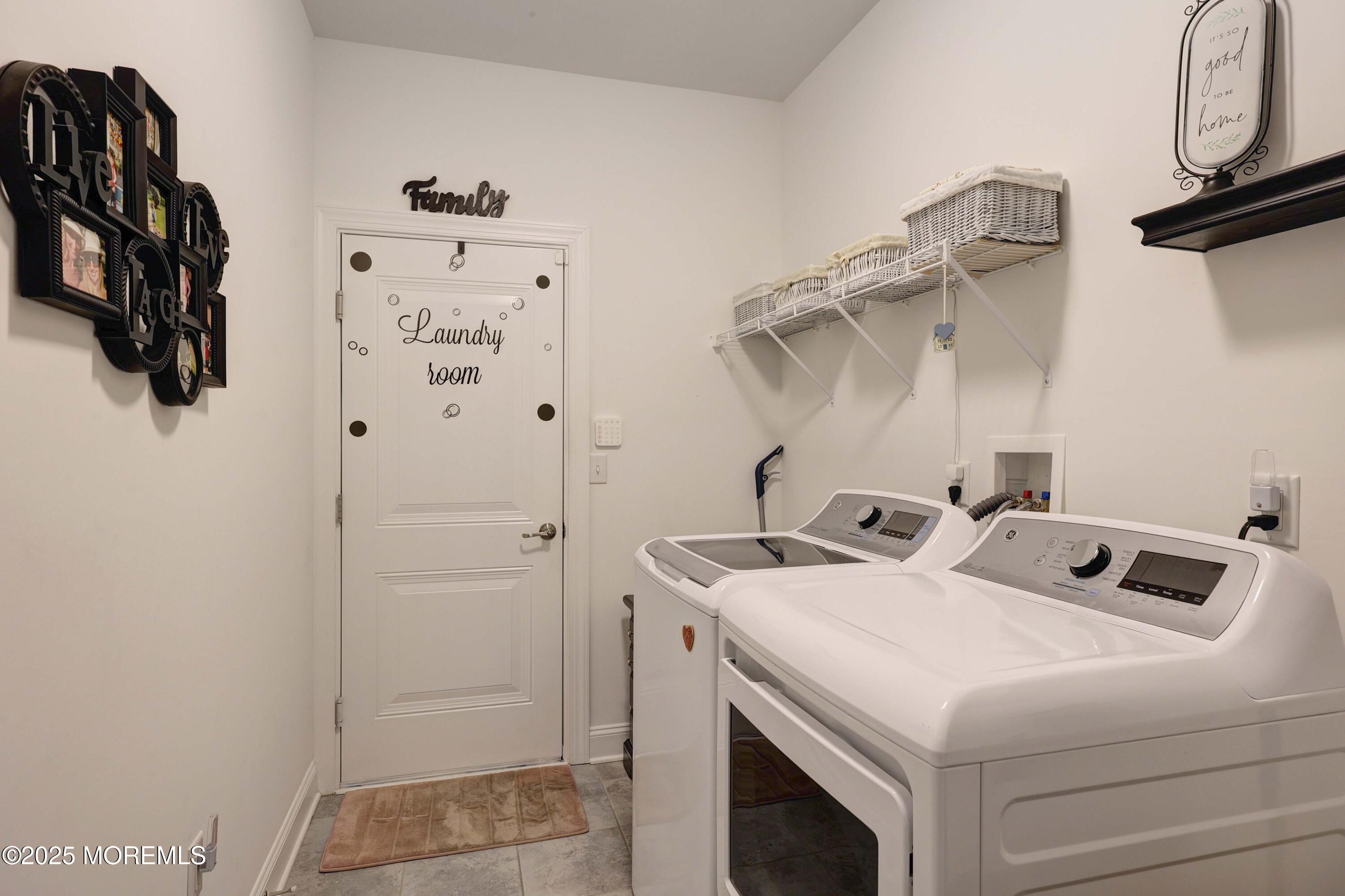 152 Edenton Drive Barnegat, NJ 08005 - Photo 18 of 36 a utility room with dryer and washer