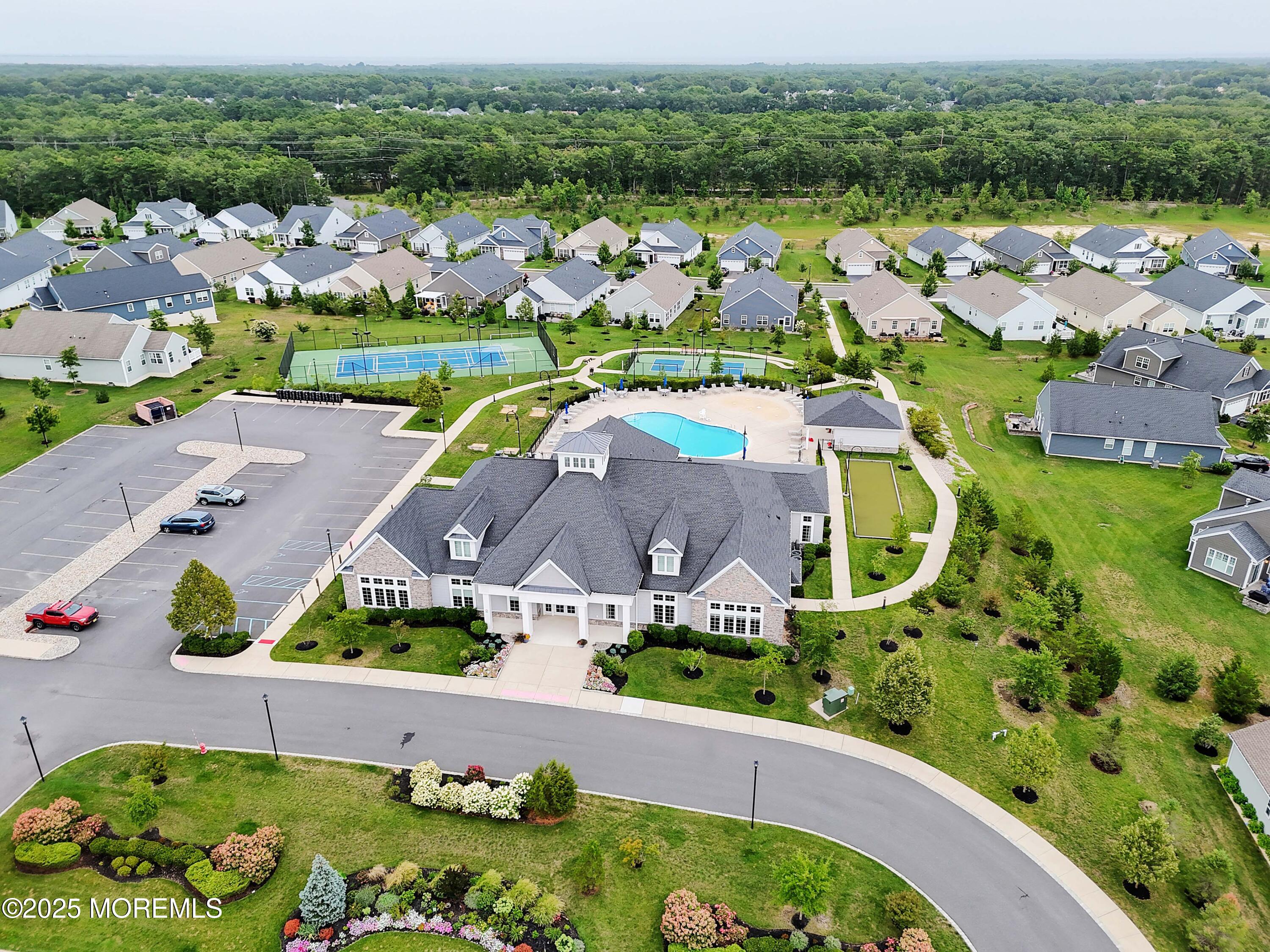152 Edenton Drive Barnegat, NJ 08005 - Photo 29 of 36 an aerial view of residential houses and outdoor space