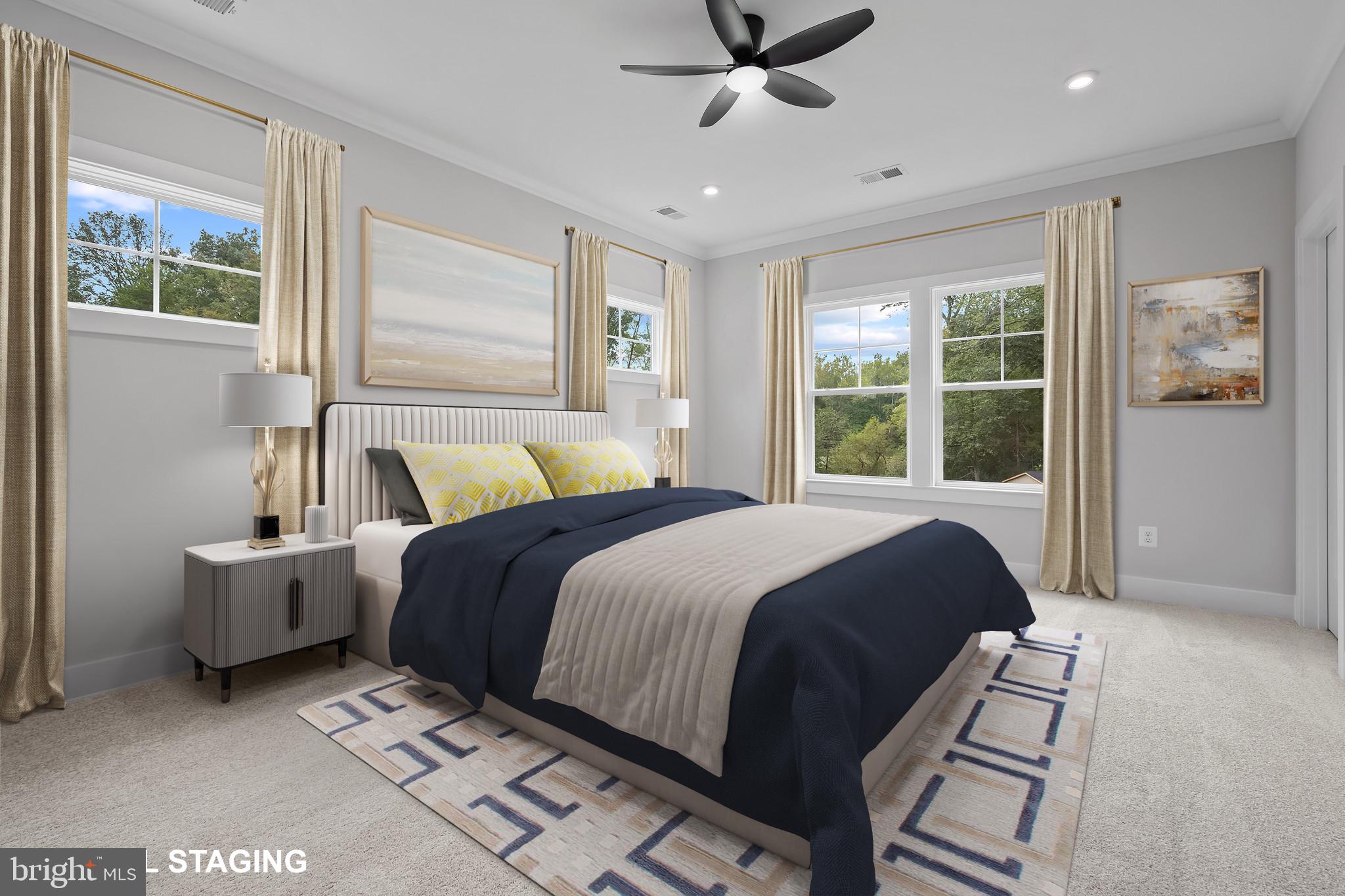 11516 Smithfield Road Manassas, VA 20112 - Photo 11 of 38 a bedroom with a large bed and a window