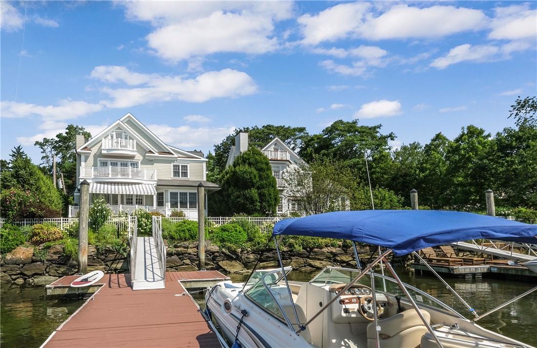 670 Milton Road Rye, NY 10580 - Photo 1 of 1 Lifestyle home with private deep water dock, space for two boats, kayaks and paddle boards