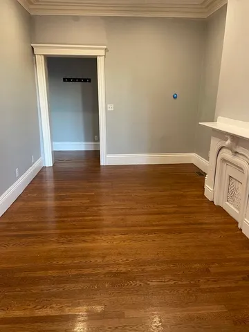 a view of a water heater room