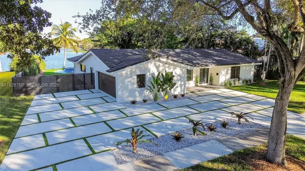 a house view with a sitting space