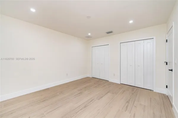 a view of empty room