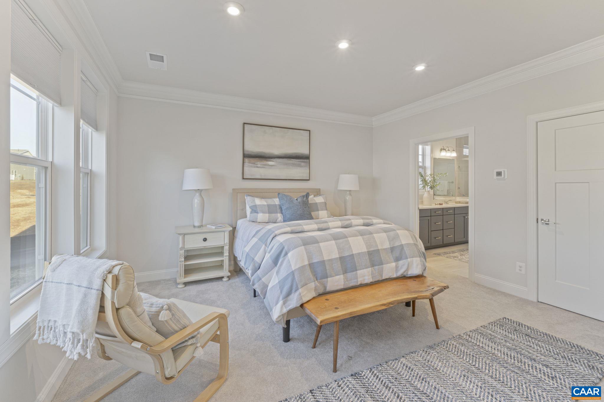 62 C Springdale Road Waynesboro, VA 22980 - Photo 5 of 13 a bedroom with a bed and wooden floor