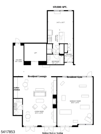 $2,100 | 1181 Morris Avenue, Unit 101, Union, NJ 07083