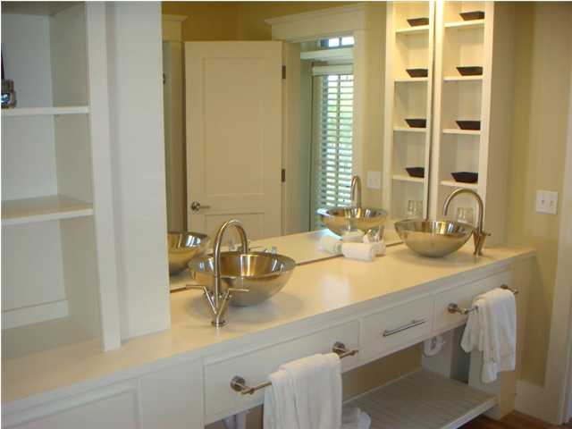 6 Mistflower Lane Santa Rosa Beach, FL 32459 - Photo 7 of 11 a bathroom with a sink and a mirror