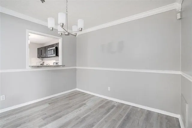 wooden floor in an empty room