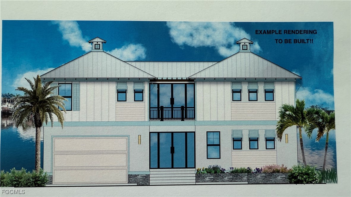 2864 Triggerfish Street Matlacha, FL 33993 - Photo 2 of 10 a house view with a garden space