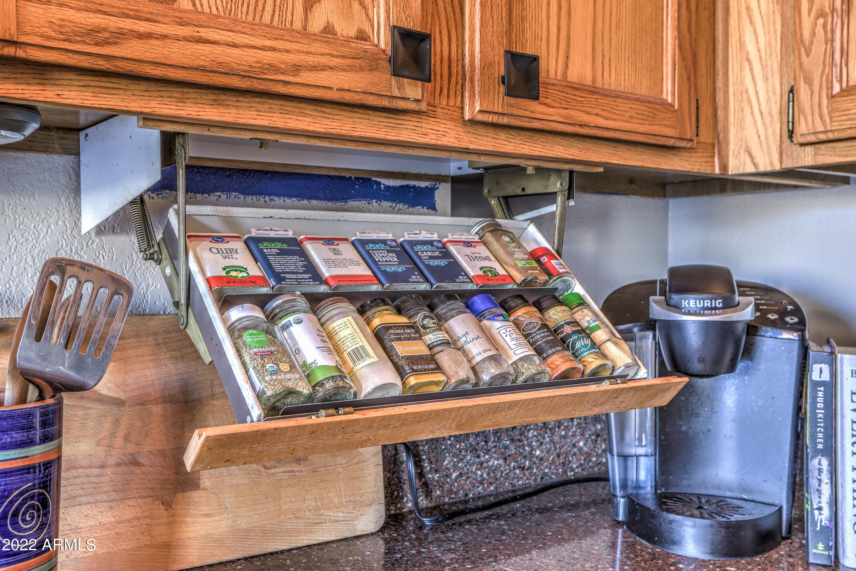 4174 East Agave Road Phoenix, AZ 85044 - Photo 16 of 25 Built in Spice Rack