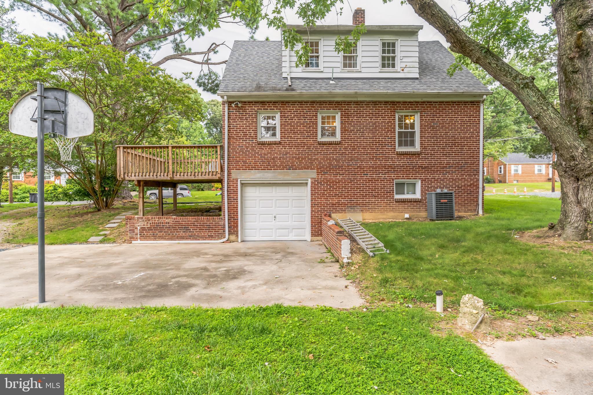 6809 Dodge Lane Temple Hills, MD 20748 - Photo 35 of 47 Rear Entry One car garage
