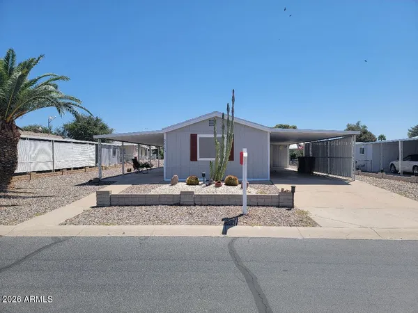 a view of a house with a outdoor space