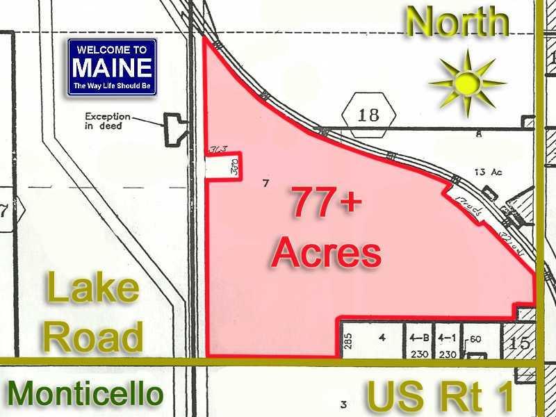 Lot 7 Lake Road Monticello, ME 04760 - Photo 1 of 21 Plat Map.