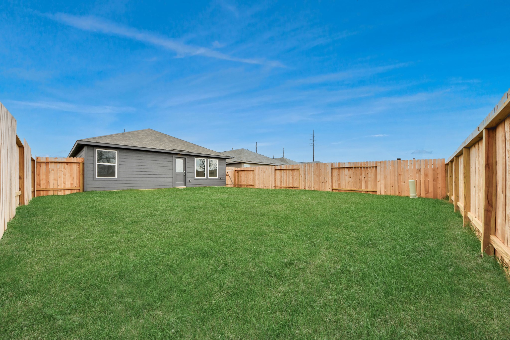 29643 Knollwood Bay Road Waller, TX 77484 - Photo 32 of 35 Large backyard with plenty of room for BBQ's