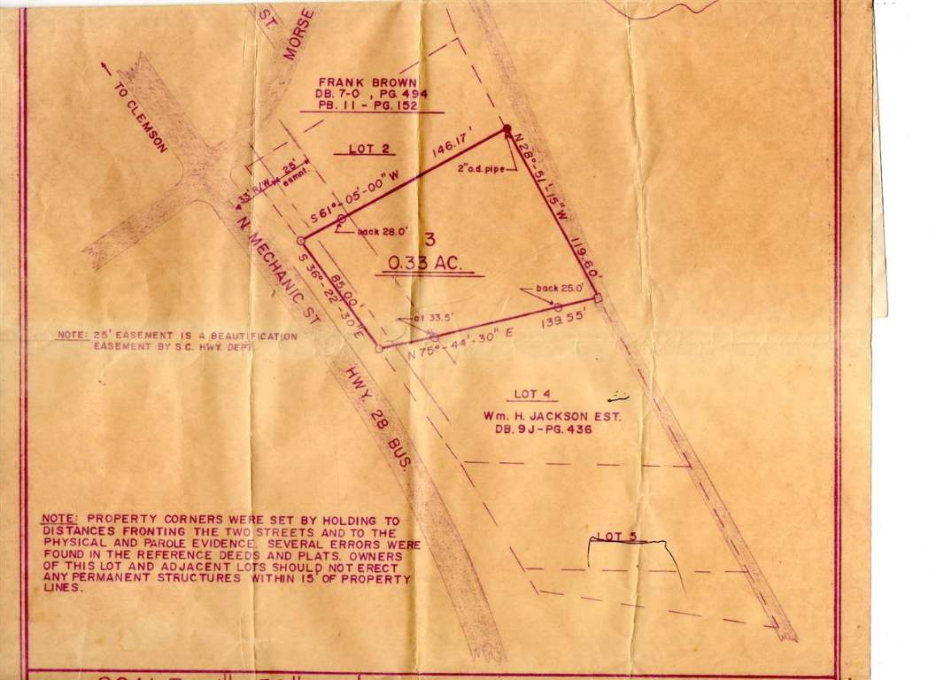 Lot 3 North Mechanic Street Pendleton, SC 29670 - Photo 1 of 2