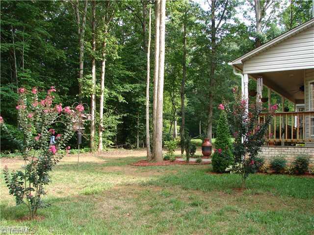 256 Old March Road Advance, NC 27006 - Photo 4 of 15 Yard/Garden. Peaceful and enjoyable backyard.