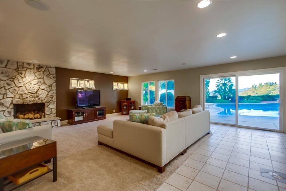 2322 Windmill View Road El Cajon, CA 92020 - Photo 11 of 25 Enormous great room/family room!