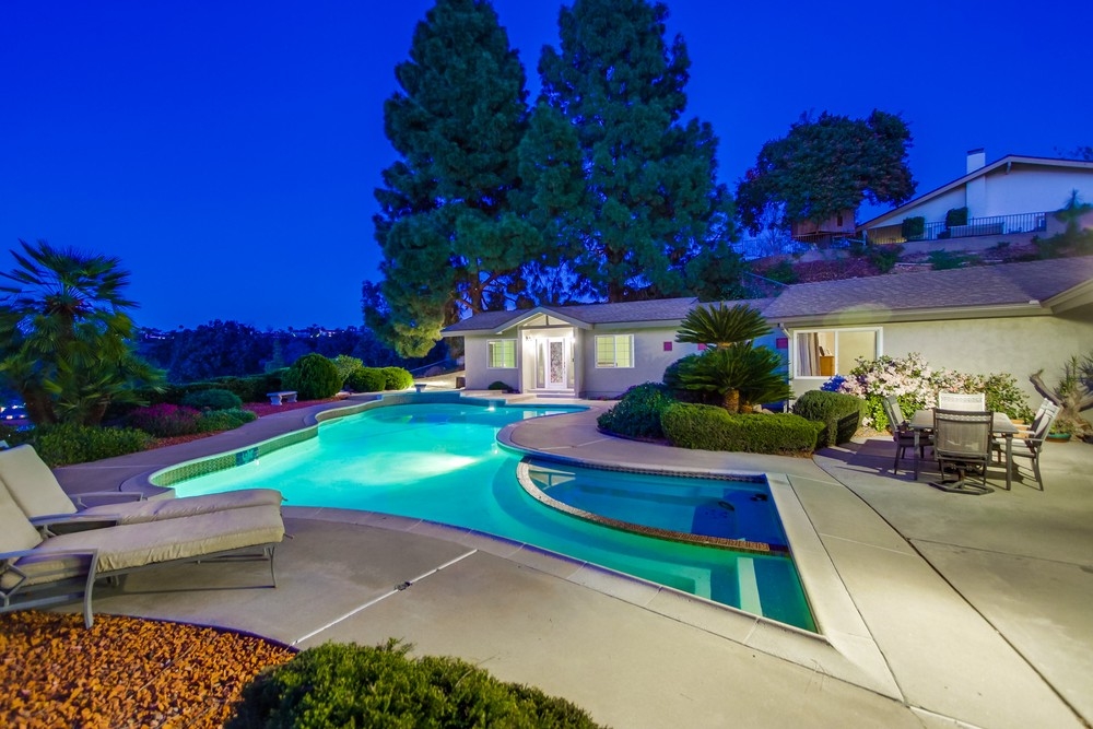 2322 Windmill View Road El Cajon, CA 92020 - Photo 6 of 25 Huge sparkling pool and spa!