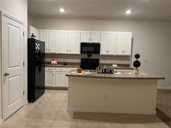 a close view of closet