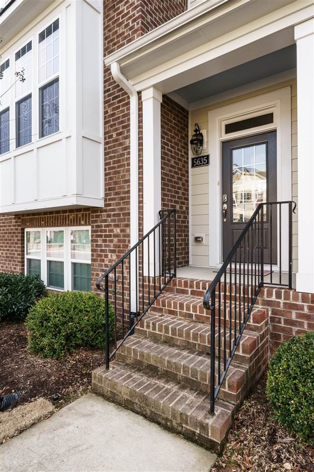 5635 Wade Park Boulevard Raleigh, NC 27607 - Photo 2 of 25 Front entry to this beautiful home. Enjoy easy access to mailbox out front as well parking for guests. Front Porch
