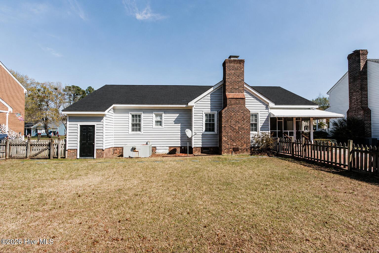 4016 Carybrook Road Rocky Mount, NC 27803 - Photo 15 of 15 Lovely fenced in rear yard with space for a garden! Attached storage!