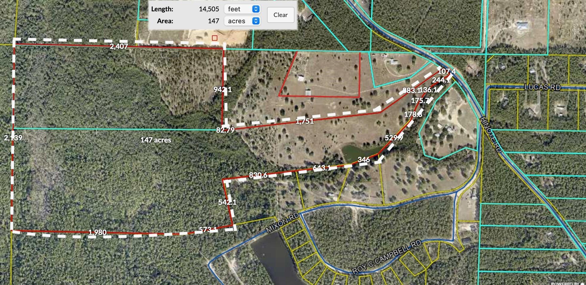 Xx Hinote Road DeFuniak Springs, FL 32433 - Photo 1 of 9 a bird view