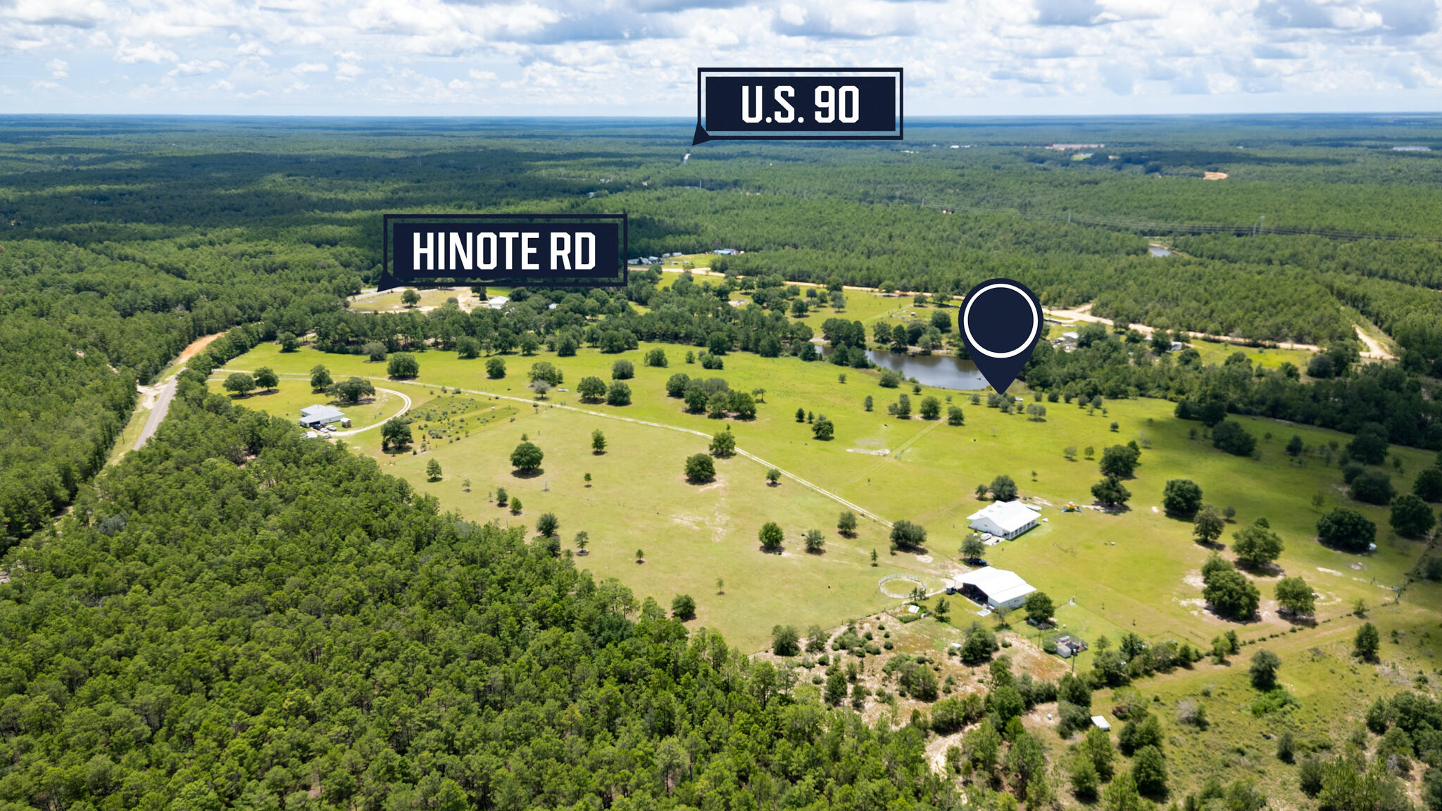 Xx Hinote Road DeFuniak Springs, FL 32433 - Photo 8 of 9 a view of outdoor space with sign board