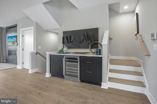 a room with furniture and a window