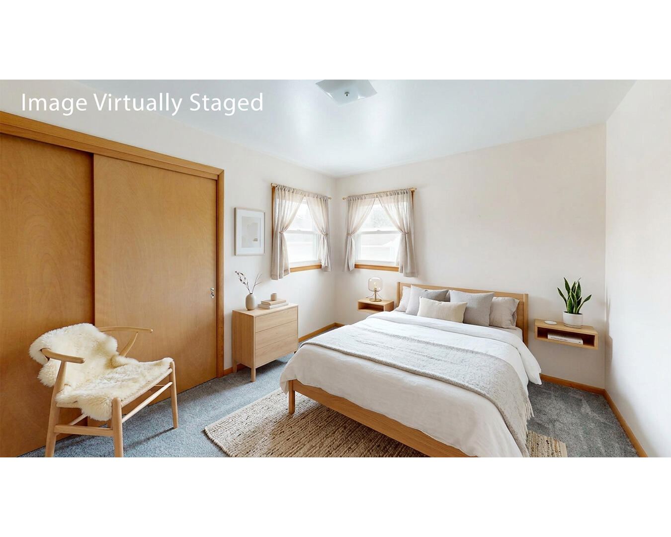 1525 George Street Manitowoc, WI 54220 - Photo 9 of 29 Primary Bedroom, Virtually Staged