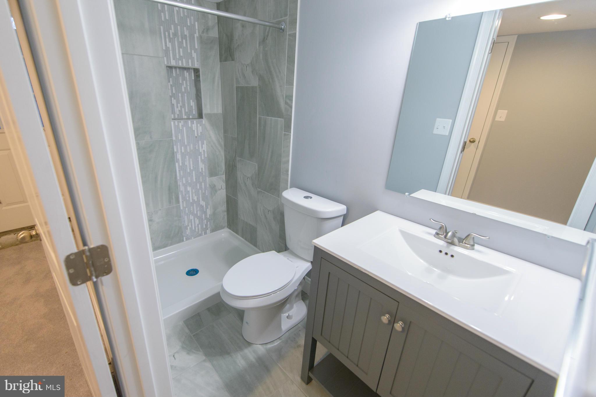 2127 Firethorn Road Baltimore, MD 21220 - Photo 25 of 30 a bathroom with a sink toilet and shower