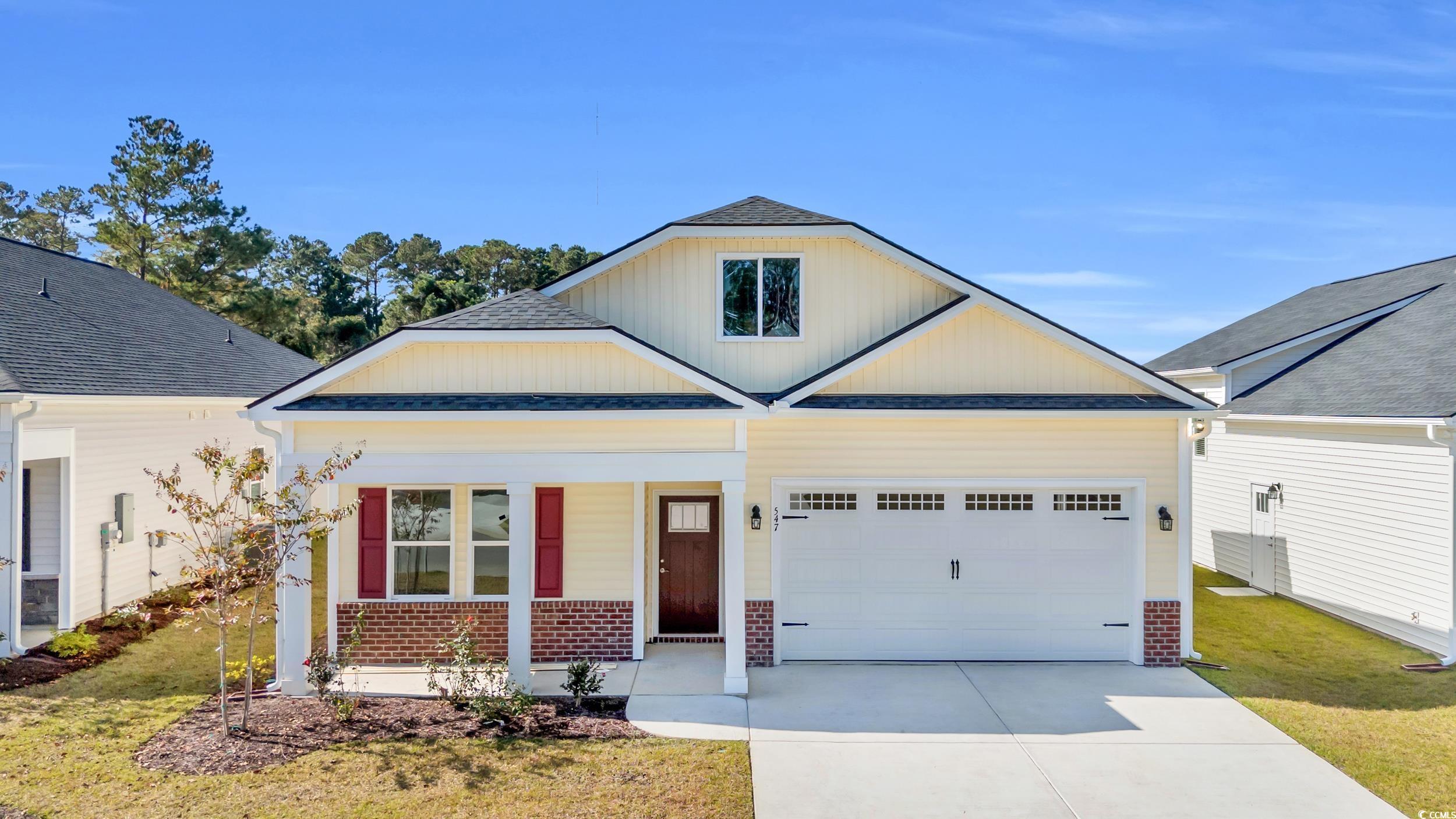 547 Beckham Court Murrells Inlet, SC 29576 - Photo 1 of 40 View of front of house featuring a porch and a fro