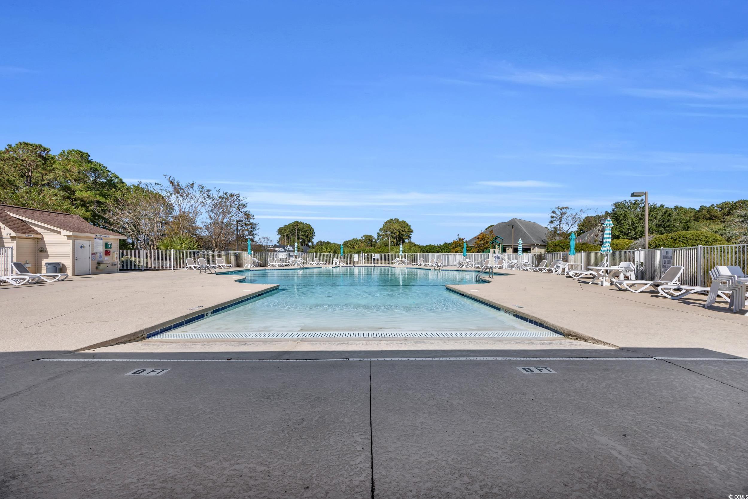 547 Beckham Court Murrells Inlet, SC 29576 - Photo 39 of 40 View of swimming pool featuring a patio area