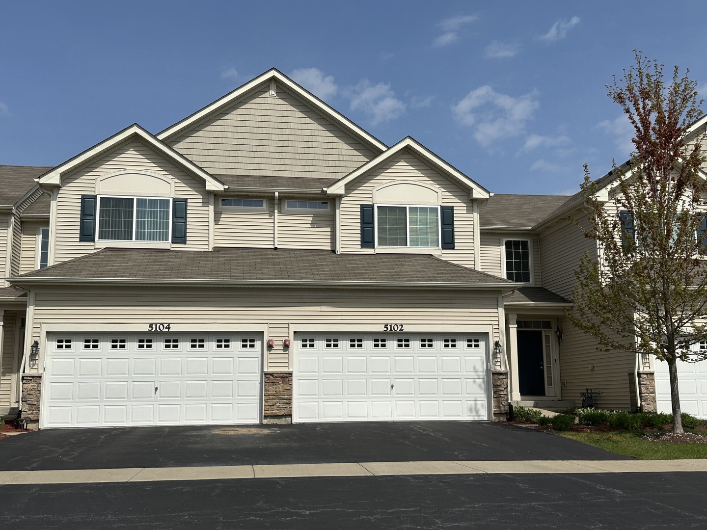 5102 Monroe Street Matteson, IL 60443 - Photo 1 of 54 a front view of a house with a yard
