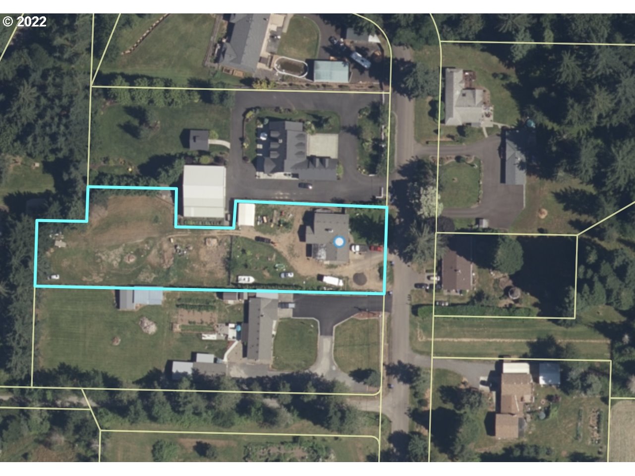 12355 Southeast Winston Road Damascus, OR 97089 - Photo 27 of 27 an aerial view of a residential houses with outdoor space