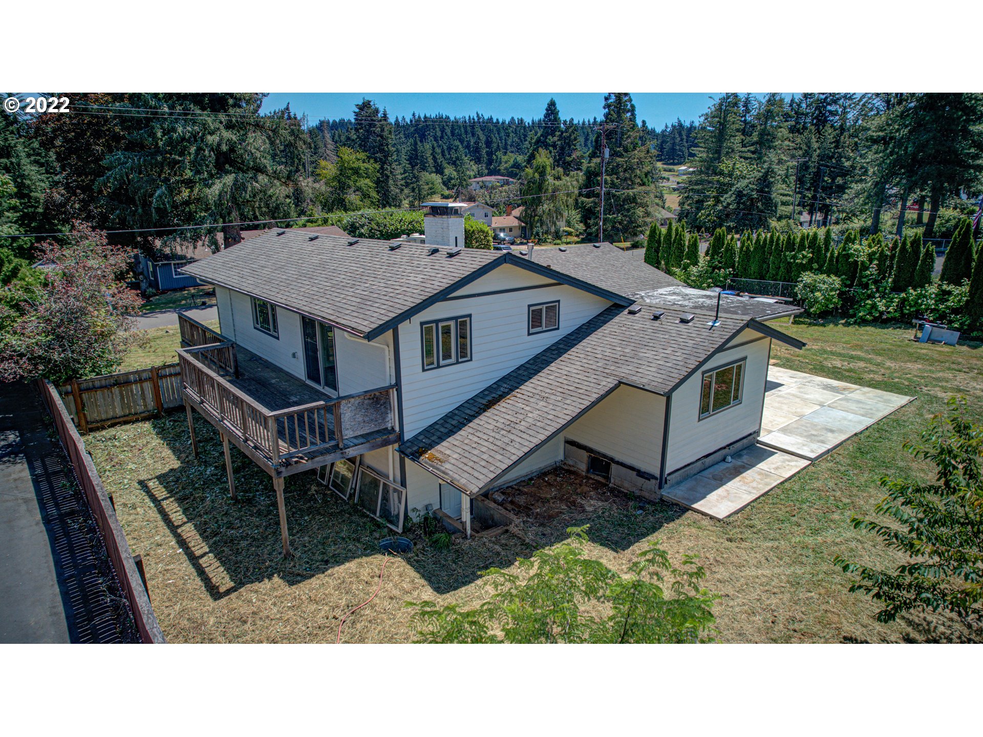 12355 Southeast Winston Road Damascus, OR 97089 - Photo 3 of 27 a aerial view of a house with a yard