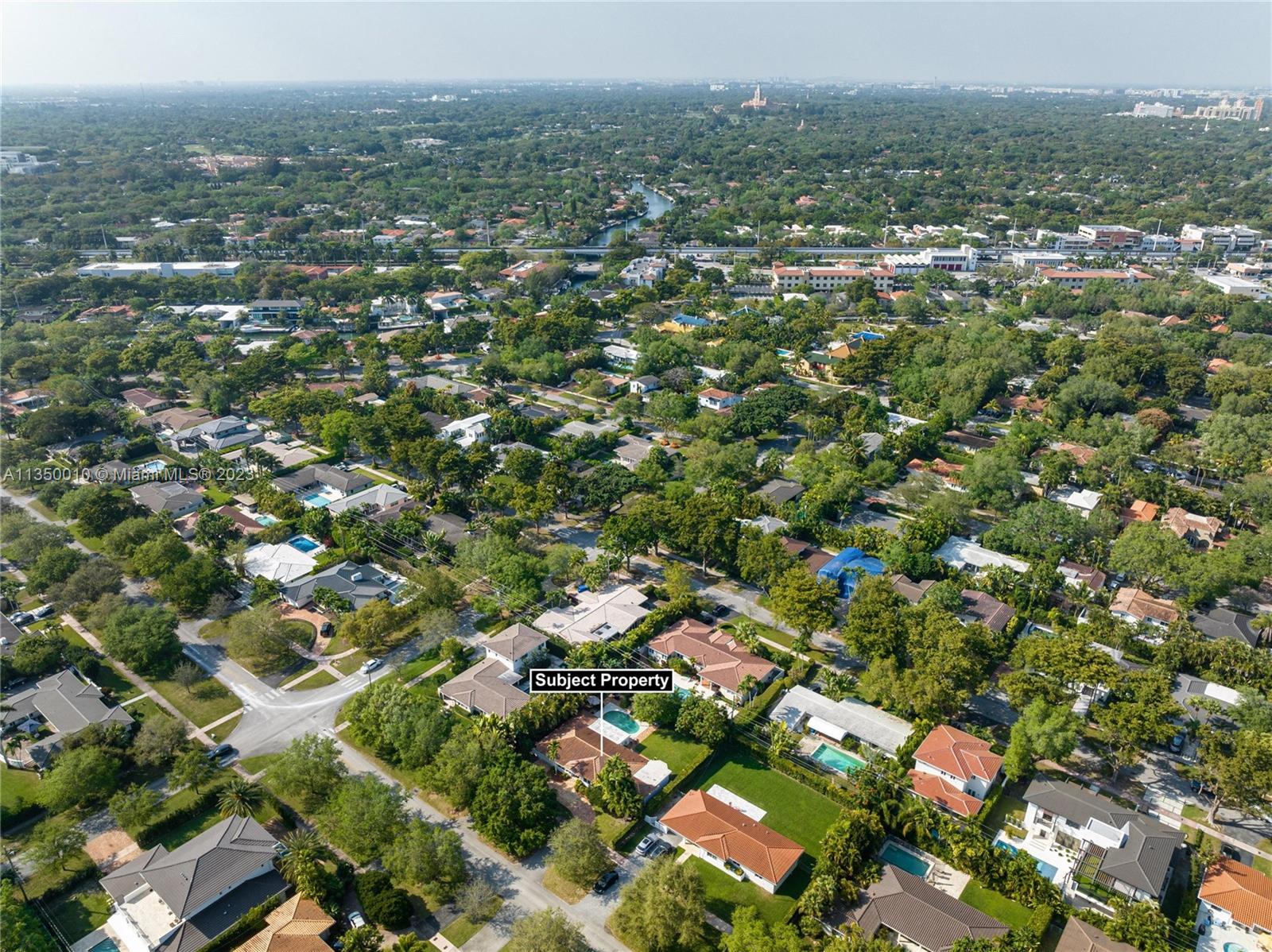 441 Miller Road Coral Gables, FL 33146 - Photo 31 of 34 an aerial view of multiple house