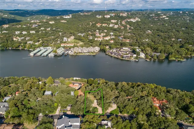 view of a lake from a balcony
