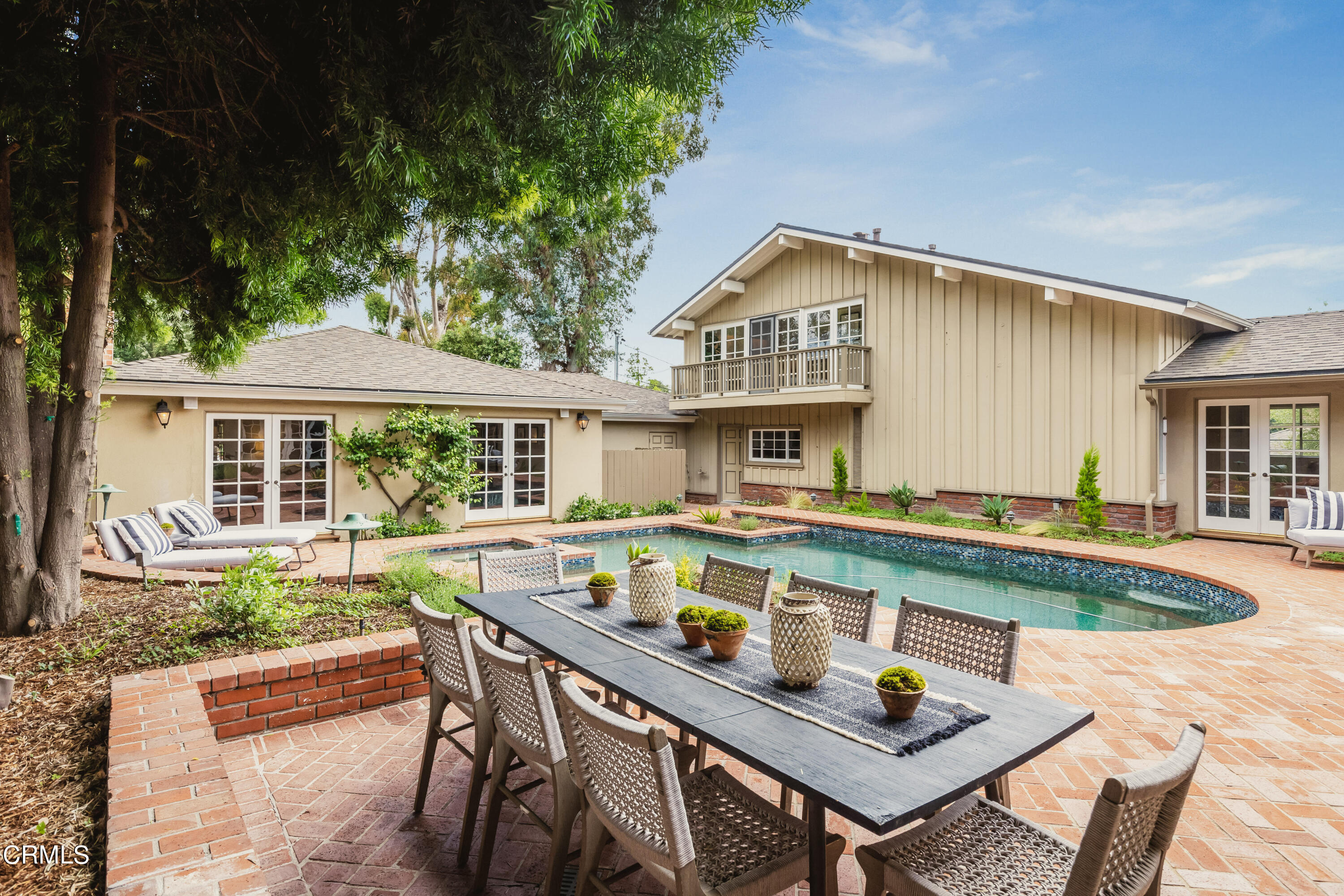 1100 Hermosa Road Pasadena, CA 91105 - Photo 15 of 17 a view of house that has a swimming pool with a patio