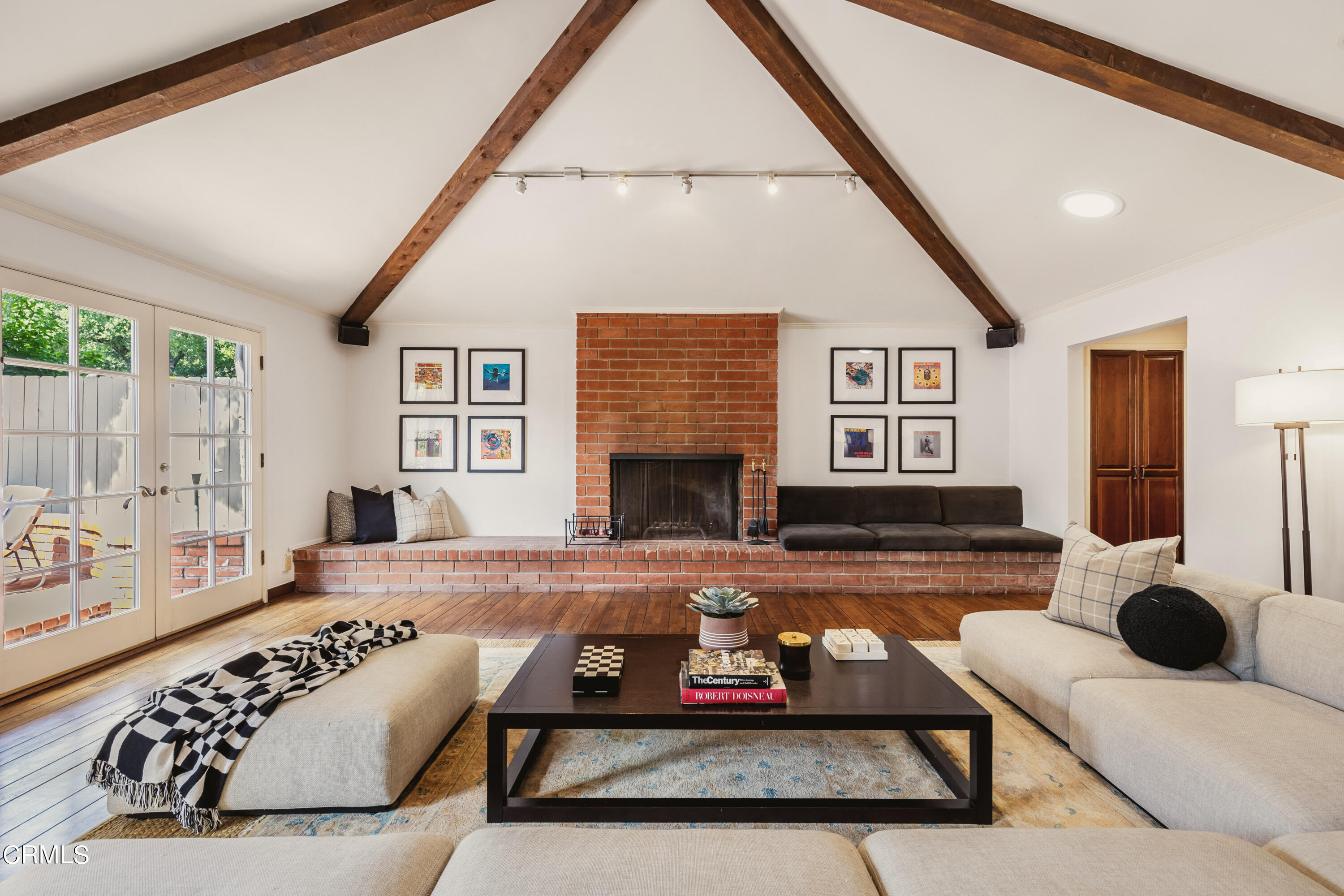 1100 Hermosa Road Pasadena, CA 91105 - Photo 17 of 17 a living room with furniture and a flat screen tv