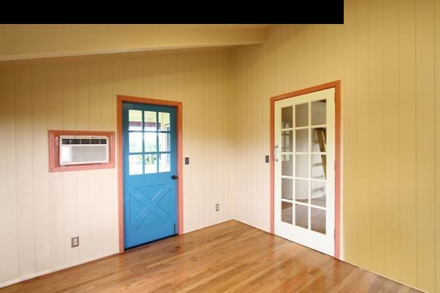 342 Kulike Road, Unit 1 Haiku, HI 96708 - Photo 15 of 30 a view of an empty room with wooden floor and a window