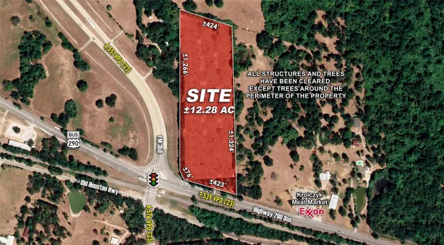 a night view of a street