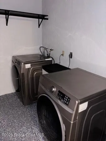 a view of washer and dryer