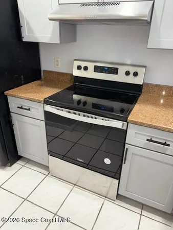 a close view of stove