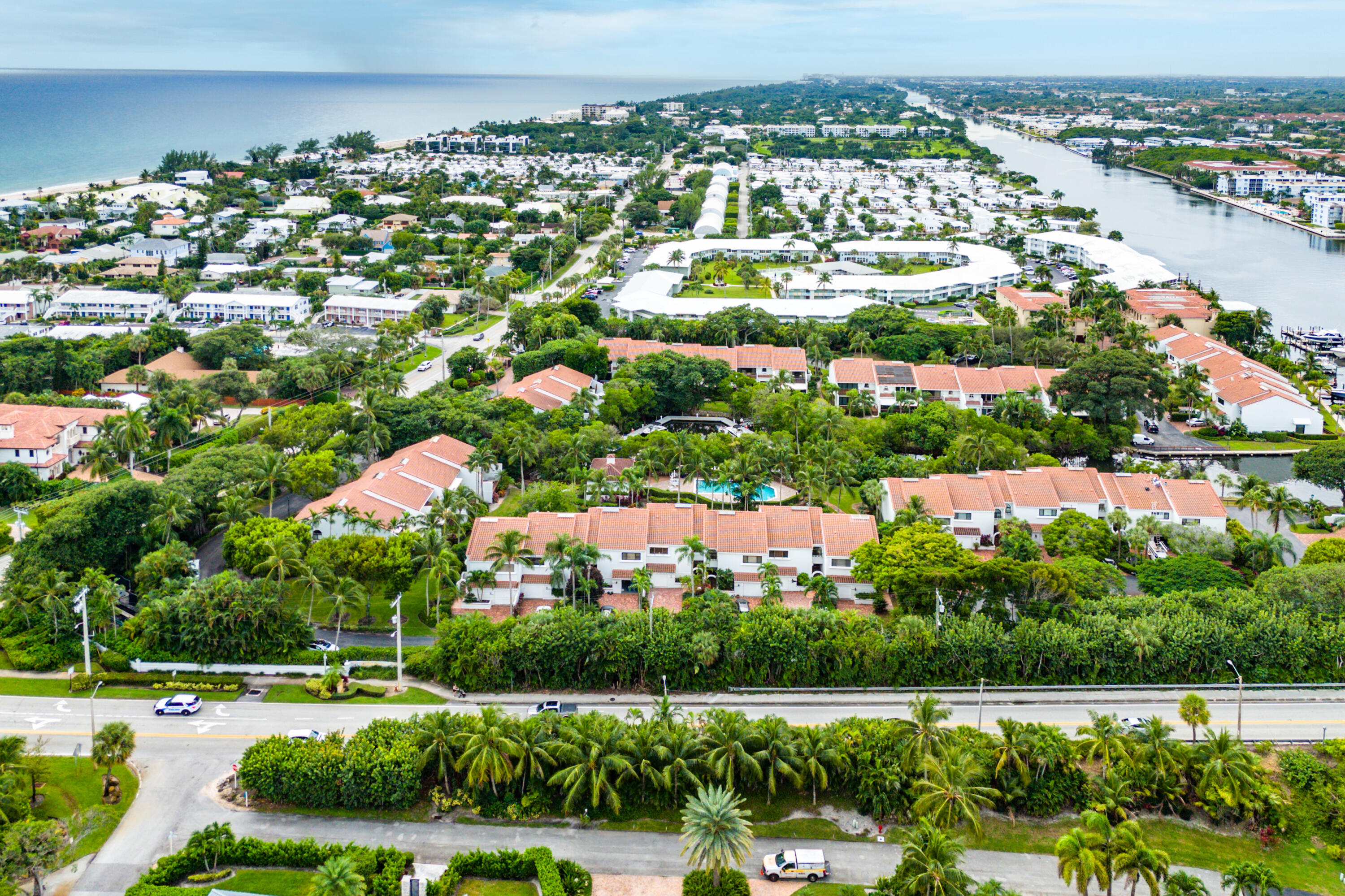 5578 North Ocean Boulevard, Unit 28F Ocean Ridge, FL 33435 - Photo 43 of 47 an aerial view of a city