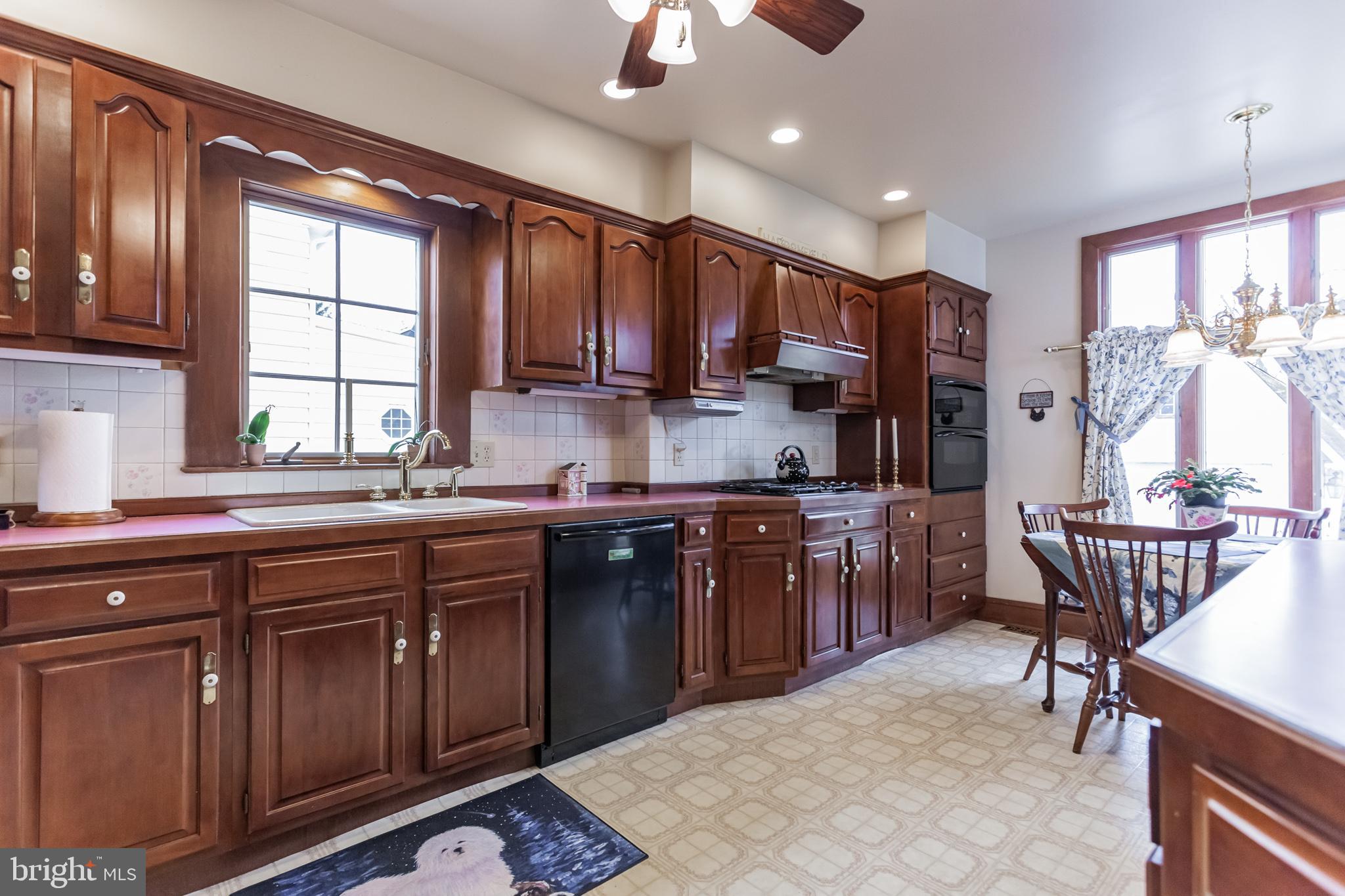 316 Chestnut Street Haddonfield, NJ 08033 - Photo 13 of 30 a kitchen with cabinets appliances and a window