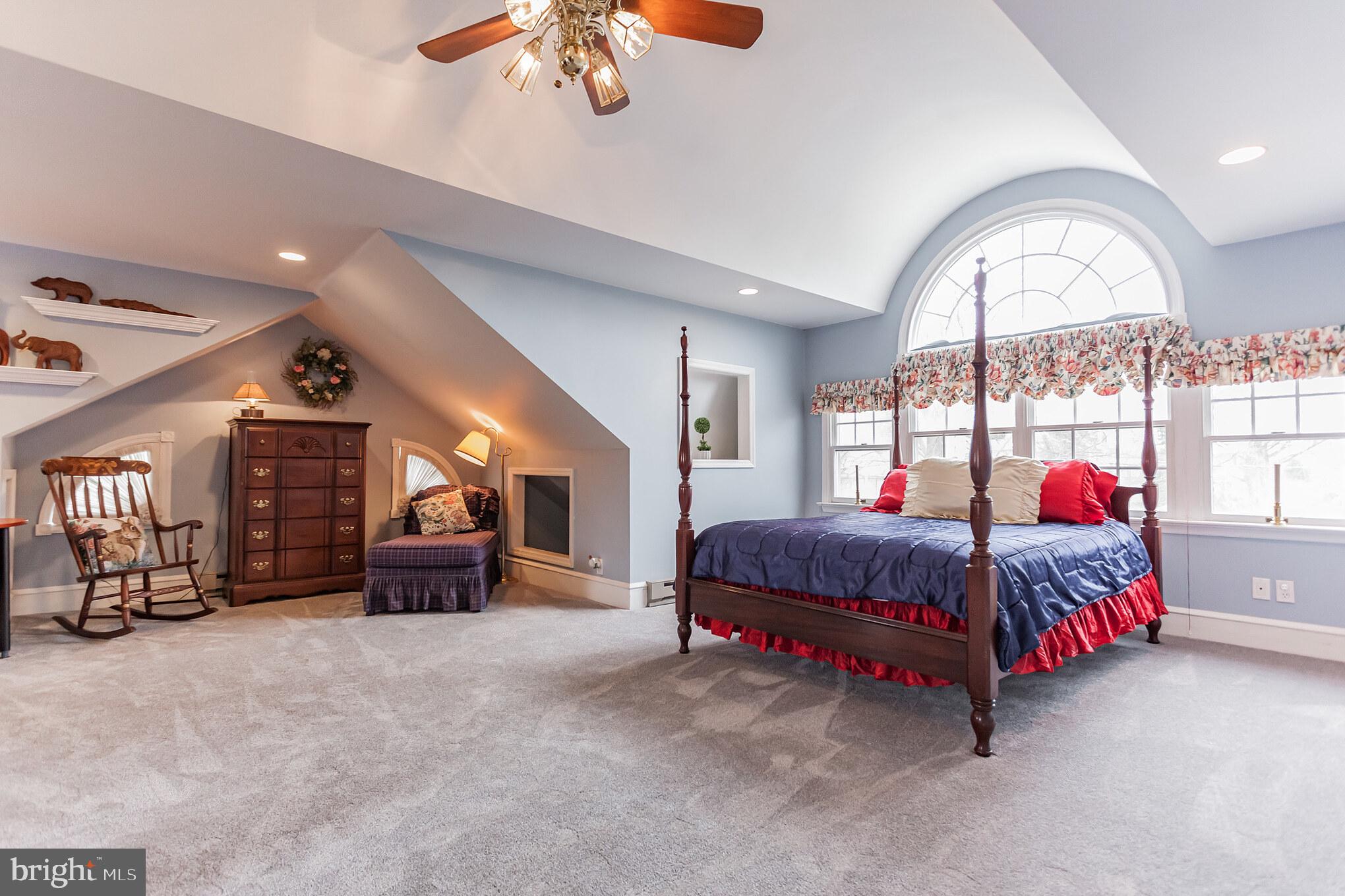 316 Chestnut Street Haddonfield, NJ 08033 - Photo 15 of 30 a bed room with a bed and a large window