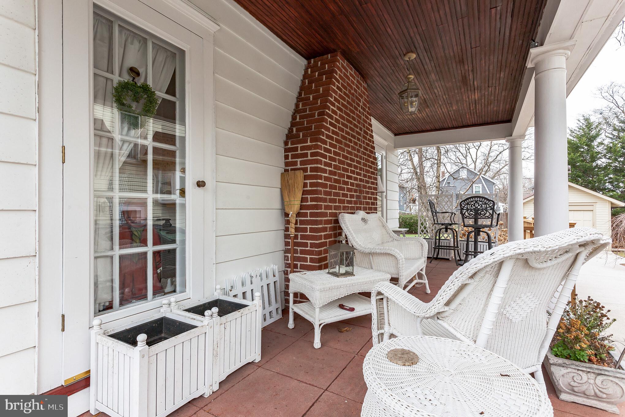 316 Chestnut Street Haddonfield, NJ 08033 - Photo 28 of 30 a view of a chairs and table in backyard of the house